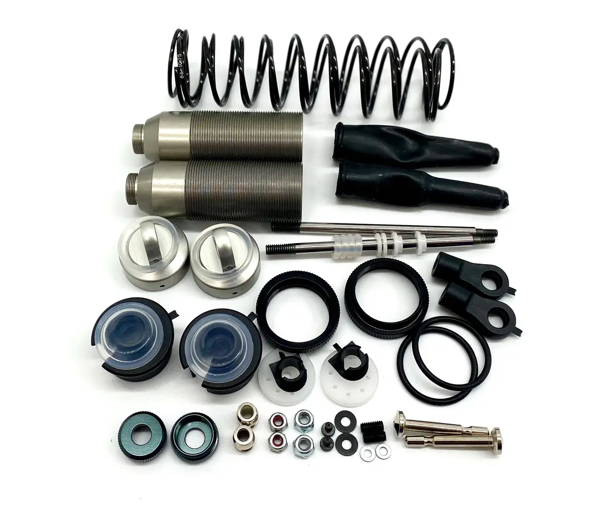 Mbx8r Eco Rear Shocks (Dampers 16Mm Set & Springs Buggy Factory Mugen Seiki E2028 1