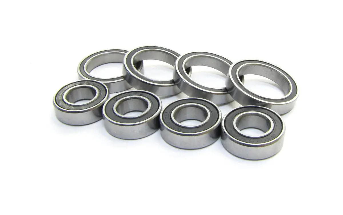 Mbx8r Wheel Bearings Sealed Axle Upright Ball Bearing Set E0601 C0601 Mugen E2027 1