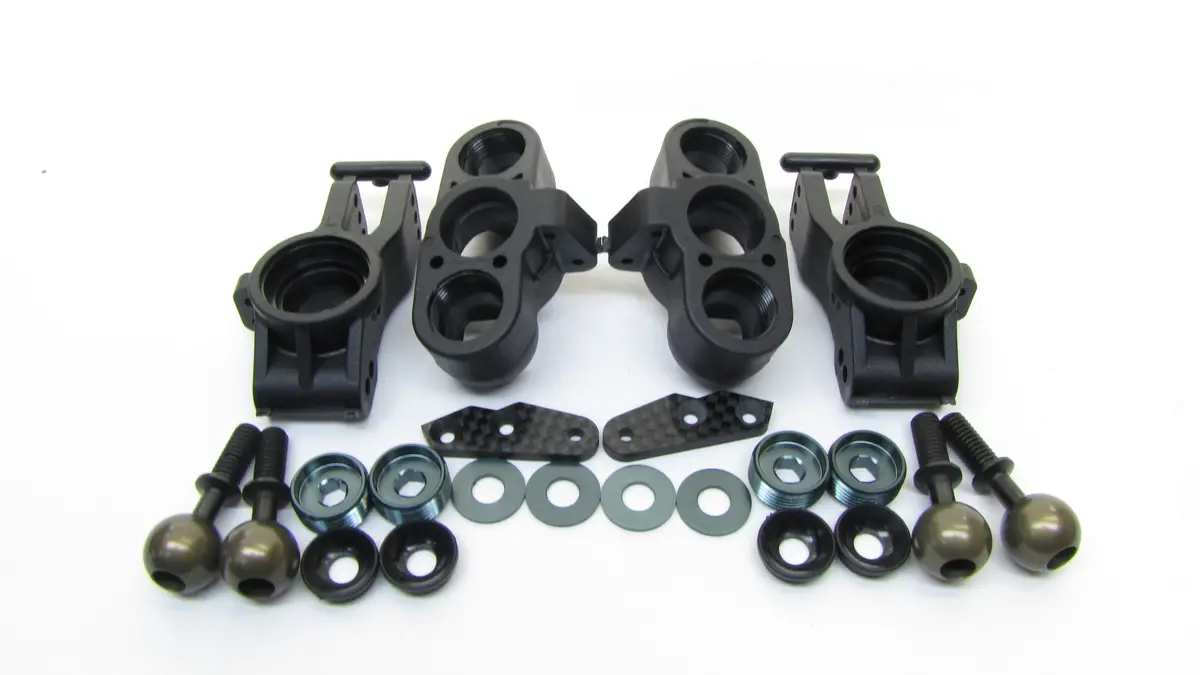 Mbx8 Front & Rear Uprights (Knuckles, Hub Carriers Pillowball Mugen E2021 1