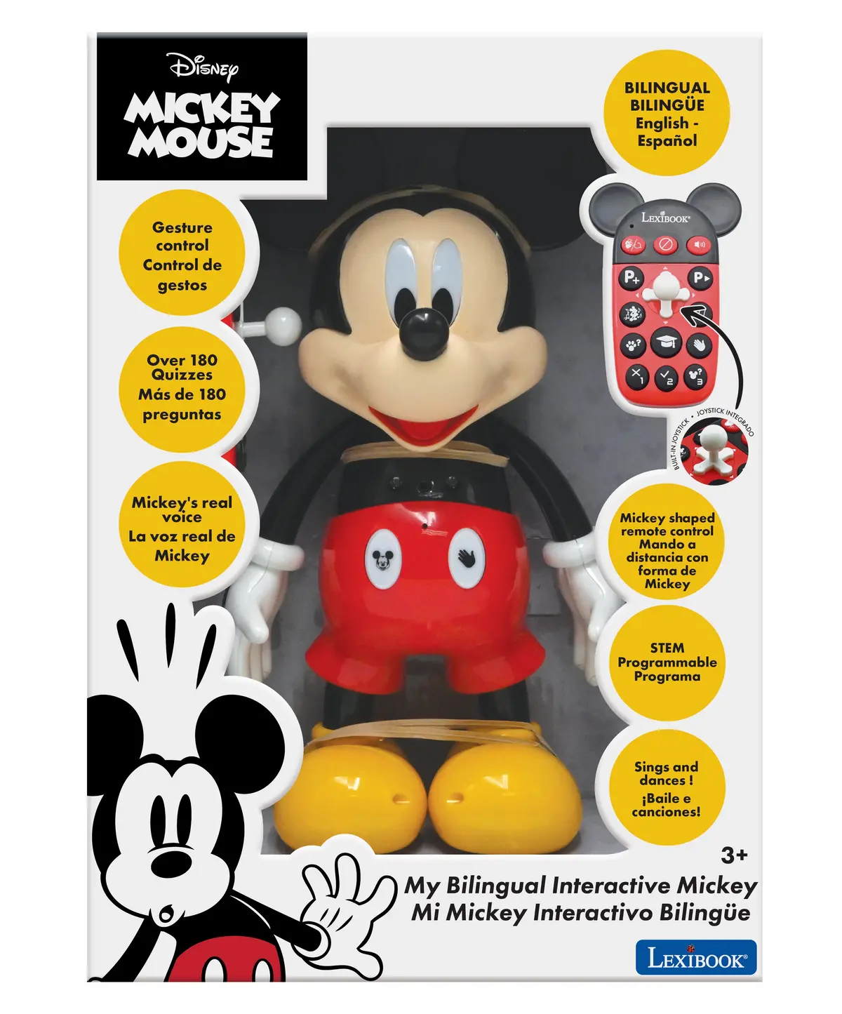 Disney Mickey Bilingual Mickey Mouse Robot - Interactive Educational Toy 1