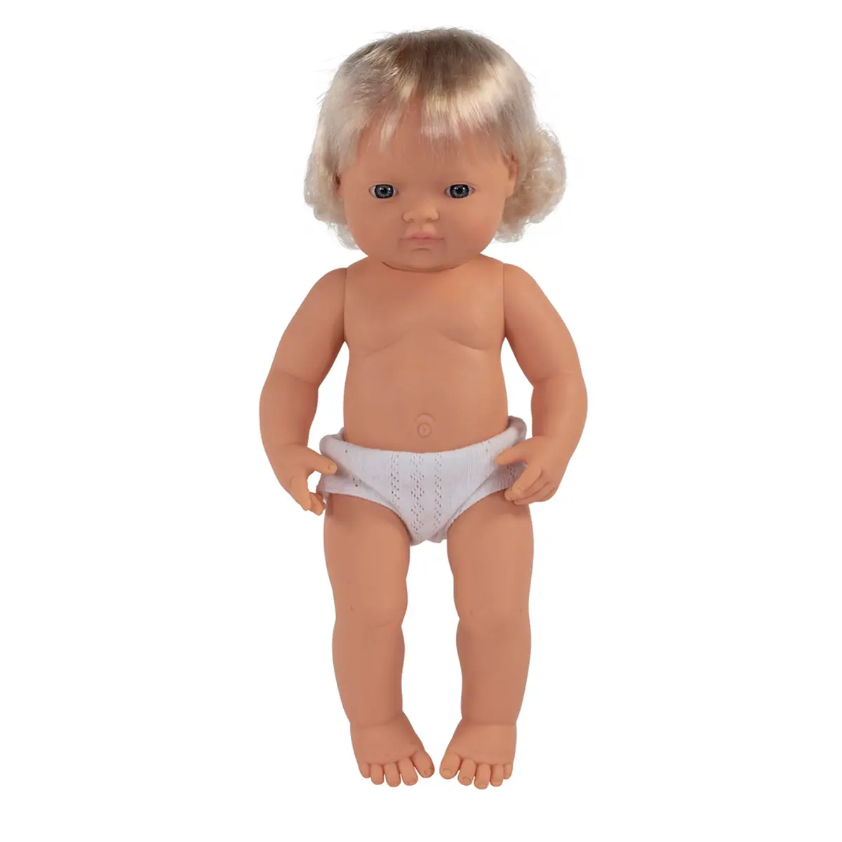 Miniland 15 Inch Baby Doll - Blonde Hair, Blue Eyes 1