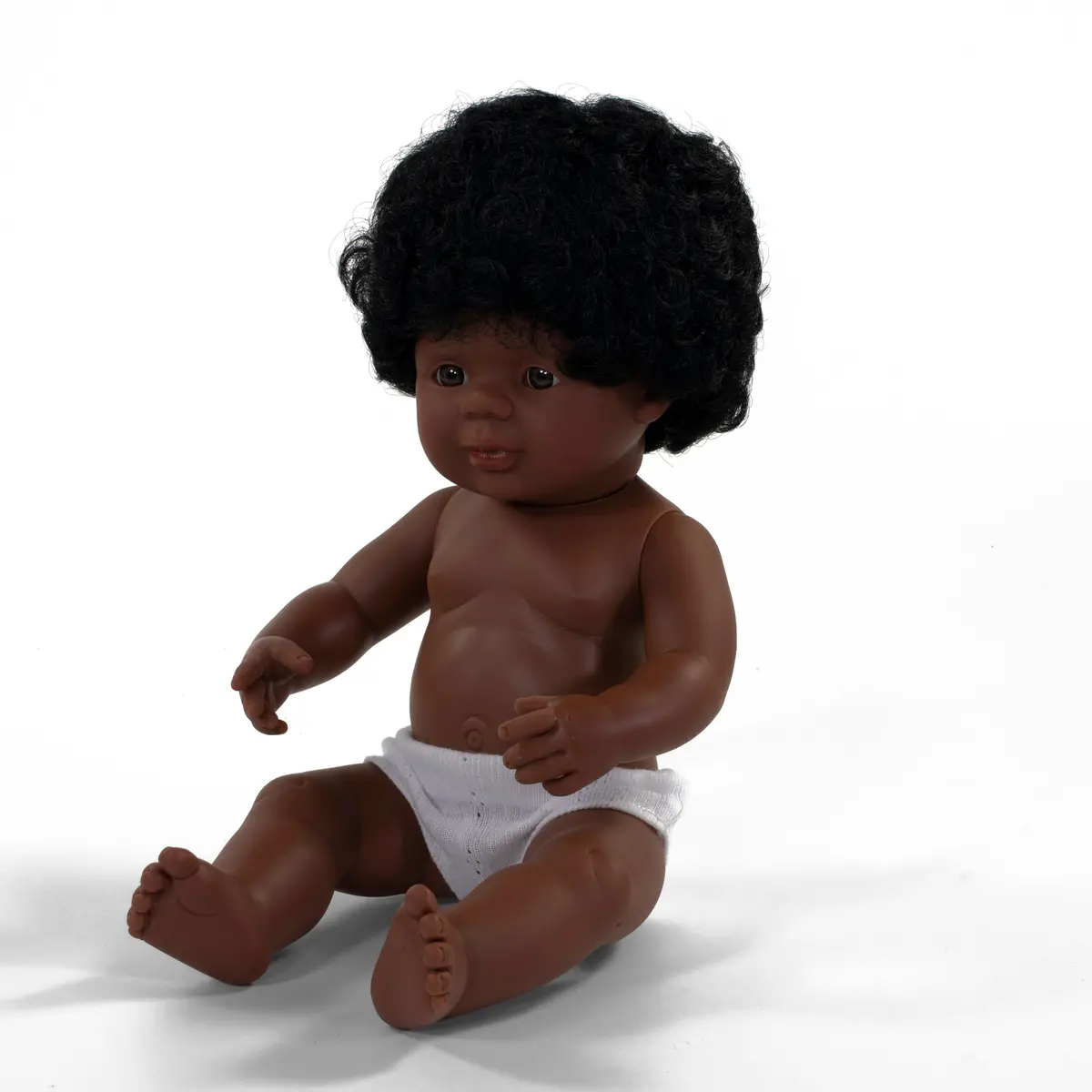 Miniland 15-Inch Playful Pals Baby Doll - Dark Hair 2