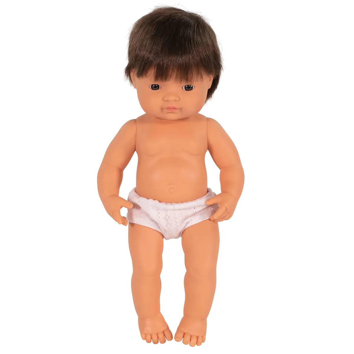 Miniland 15 Inch Baby Doll - Brunette Hair 1