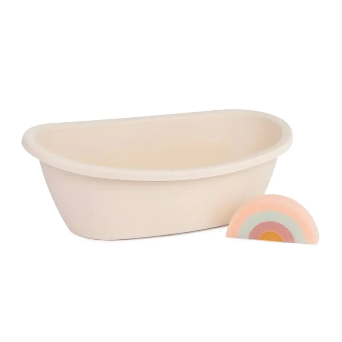 Miniland Eco-Friendly Doll Bathtub Set With Rainbow Sponge 1