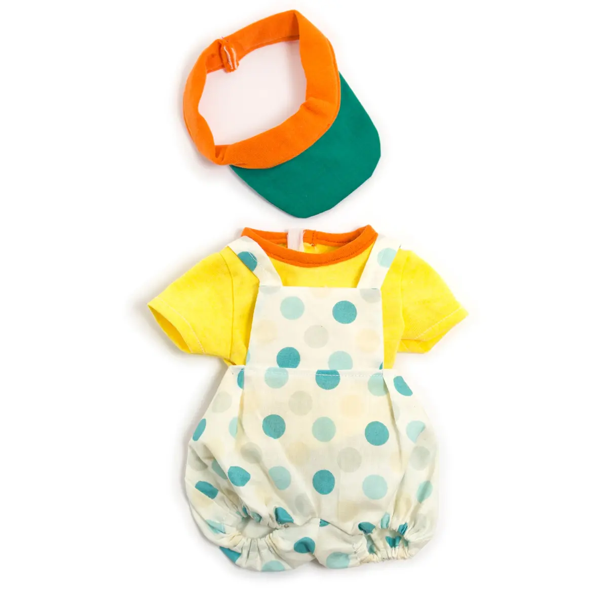 Miniland Warm Weather Boy Doll Summer Outpfit With Cap 1