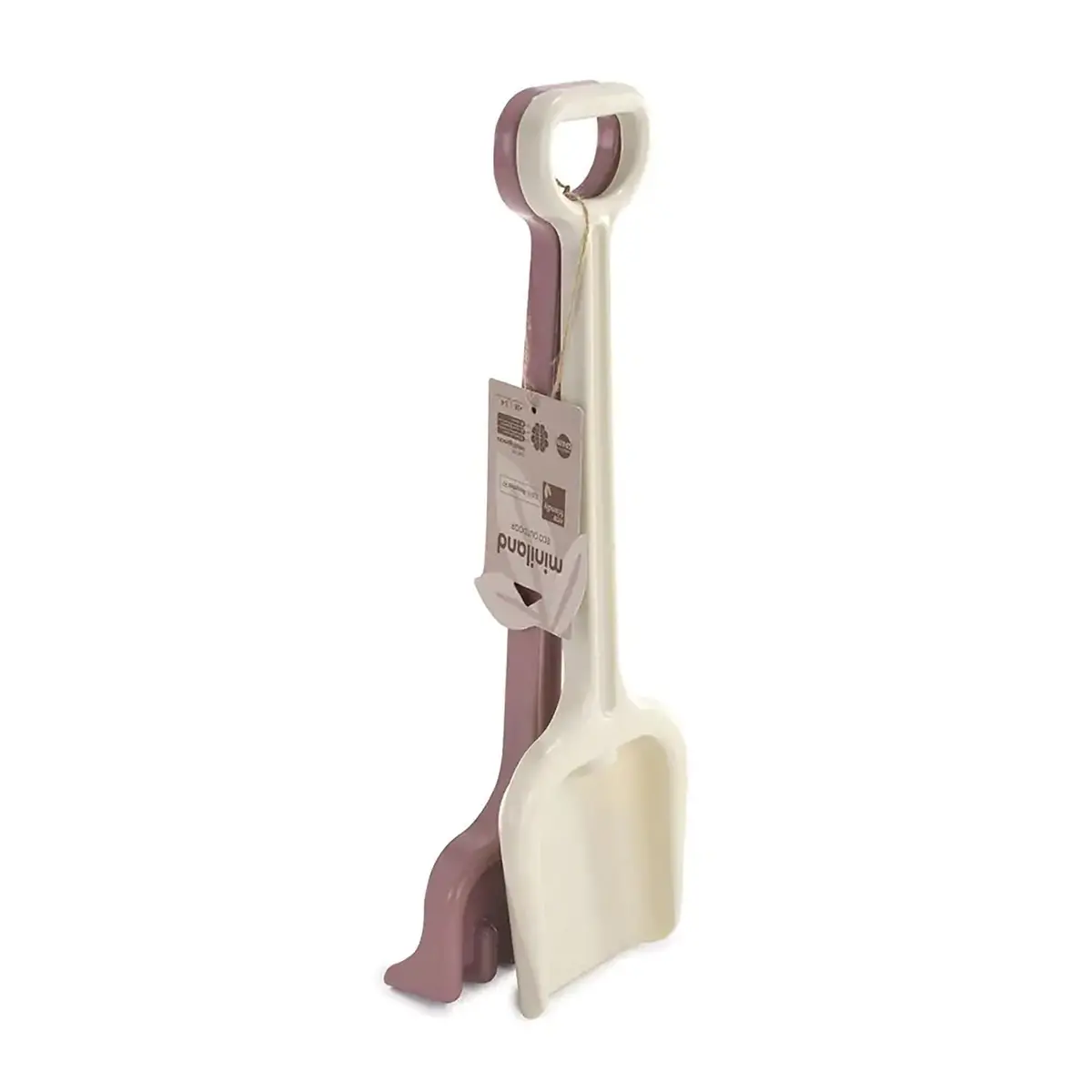 Miniland Eco Rake & Spade Sand Set - Eco-Friendly Beach Toys 1