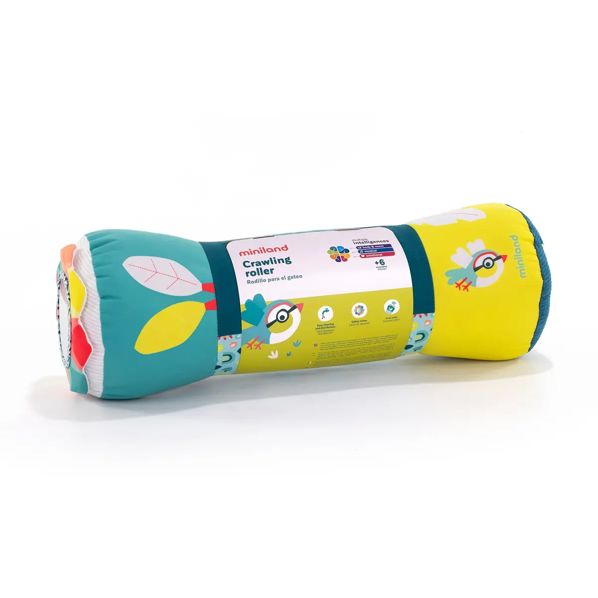 Miniland Feel To Learn - Vibrant Crawling Roller 1