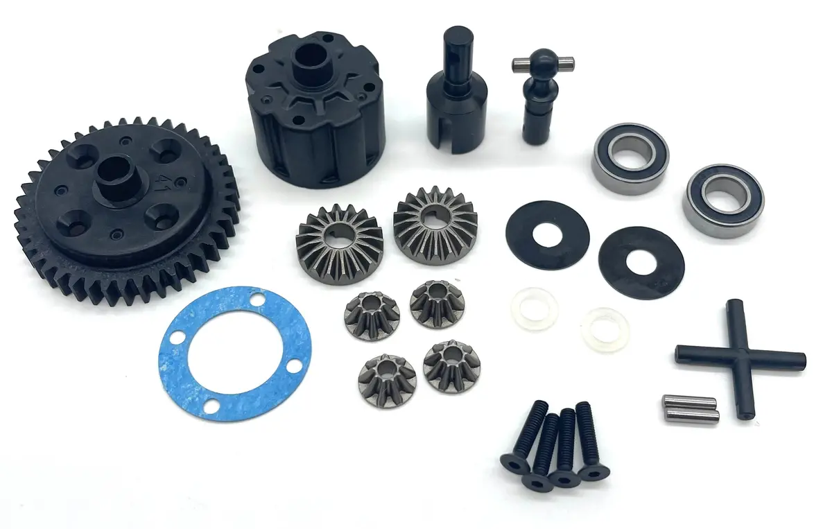 Tekno Mt410 2.0 Center Differential (Bag A) W/44T Steel Spur (Tkr9415) Tkr9501 1