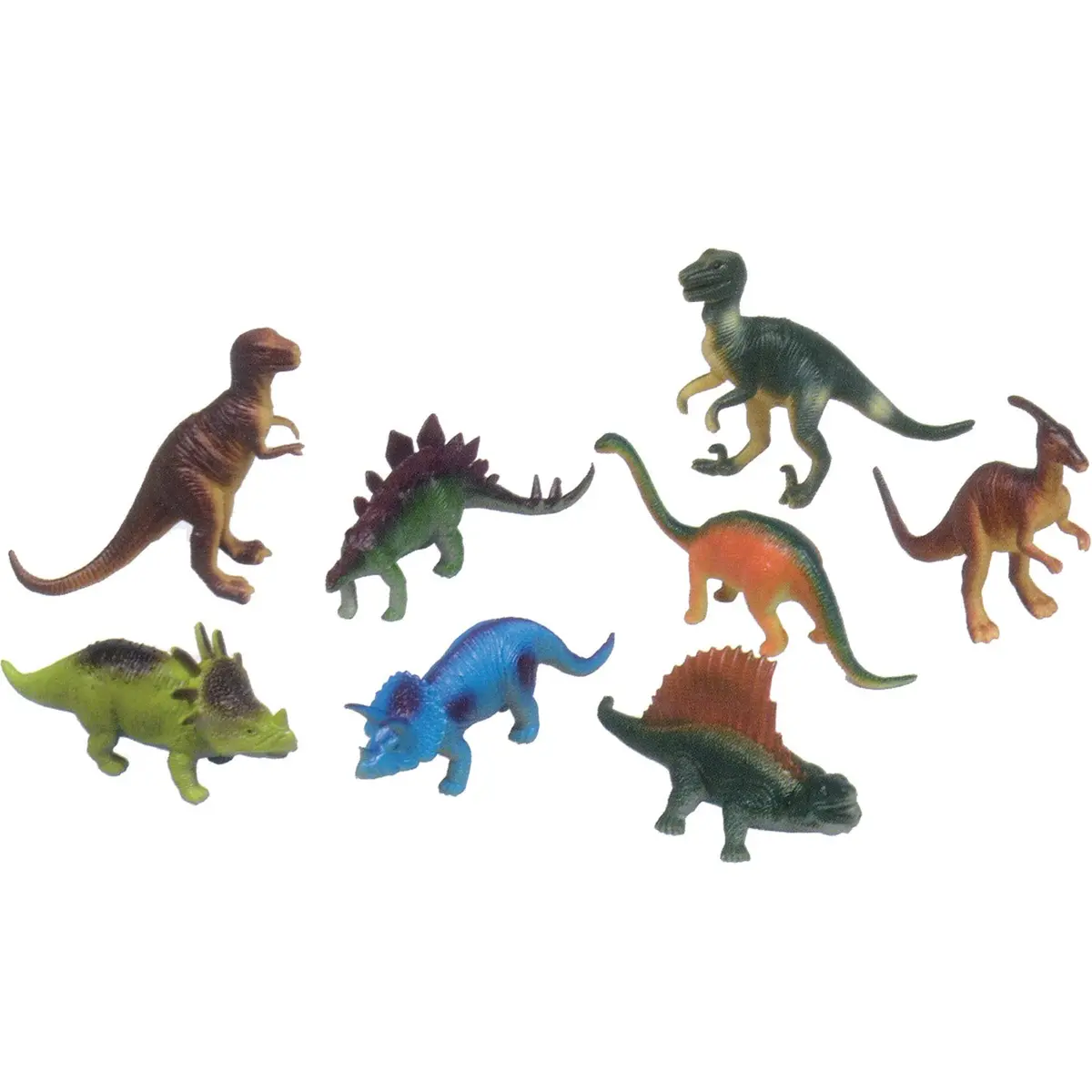 Get Ready Kids Mighty Dinosaur Adventure Playset, 8-Piece 1