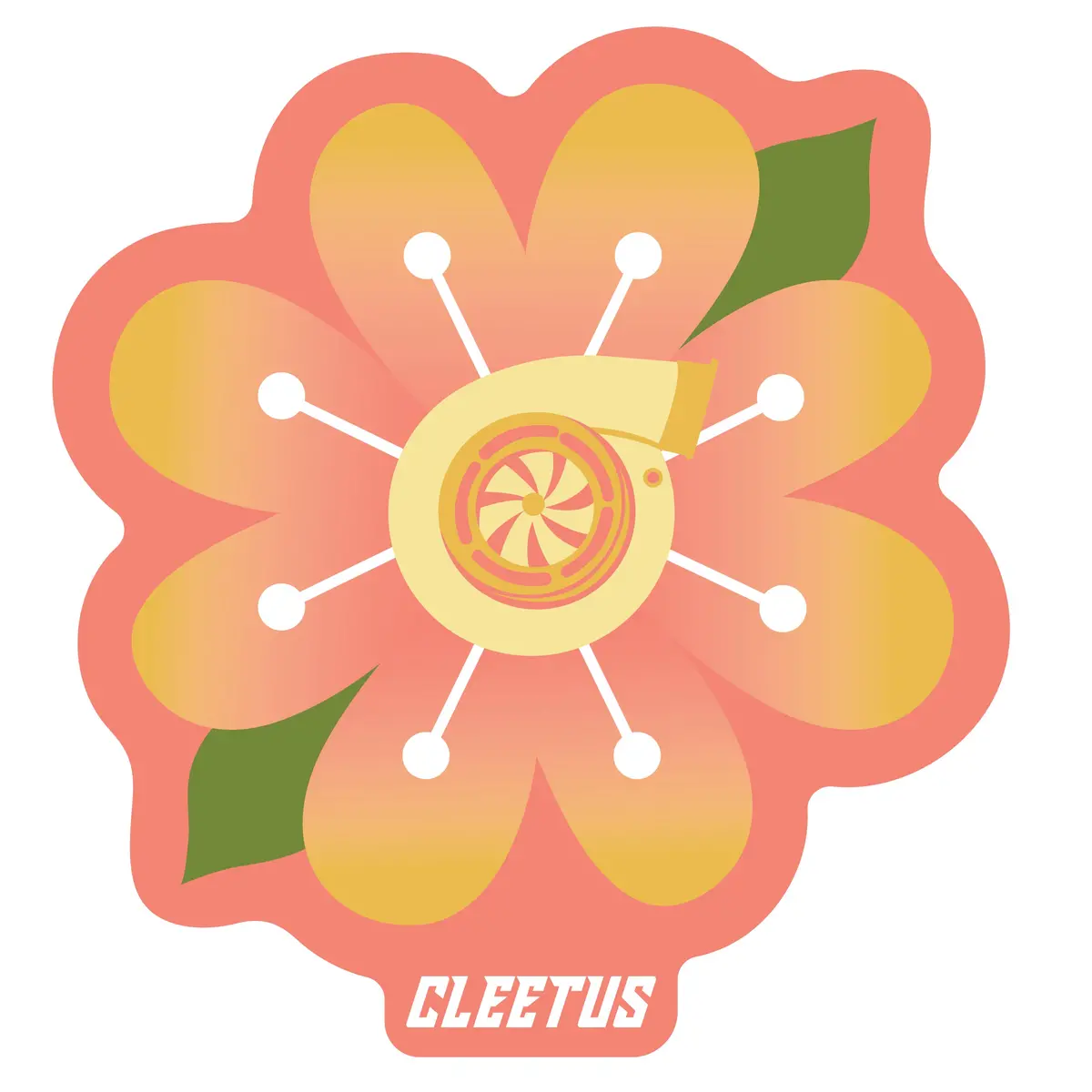 Madi Flower Sticker 1