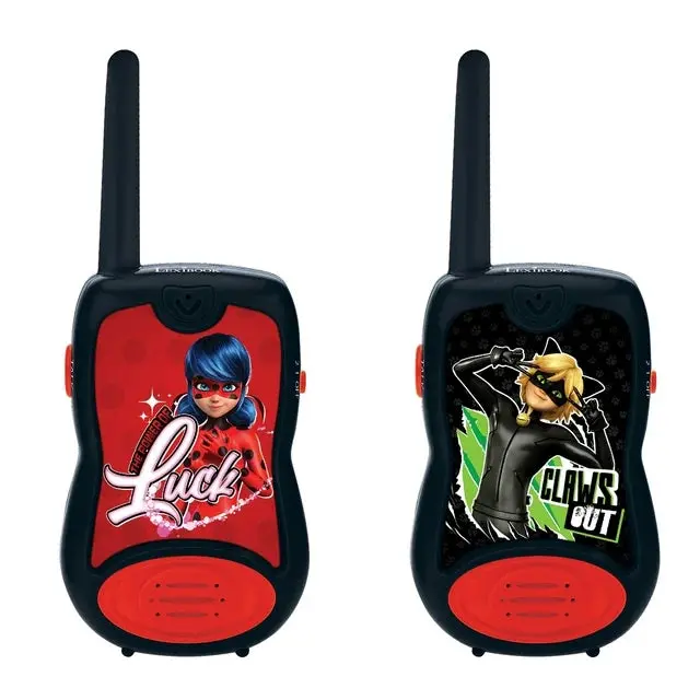 Miraculous Ladybug-Themed Walkie Talkies For Kids - Red And Black 1