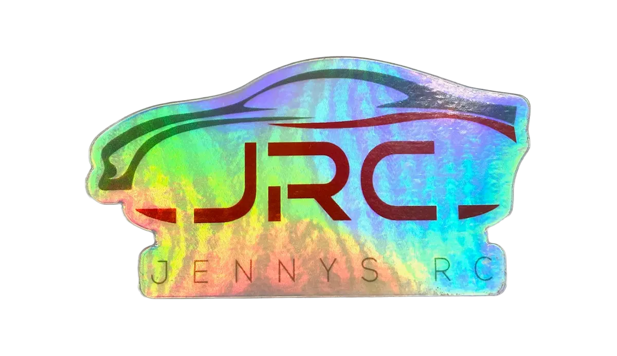 Jrc Holographic Decal Sticker (3" X 1.61") Jennys Rc Merch 1