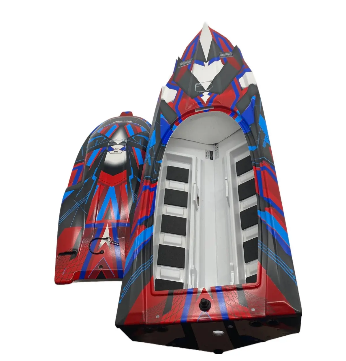 Fits Spartan Boat Hull & Hatch Cover (Red & Blue) Fully Assembled 57076-4 1