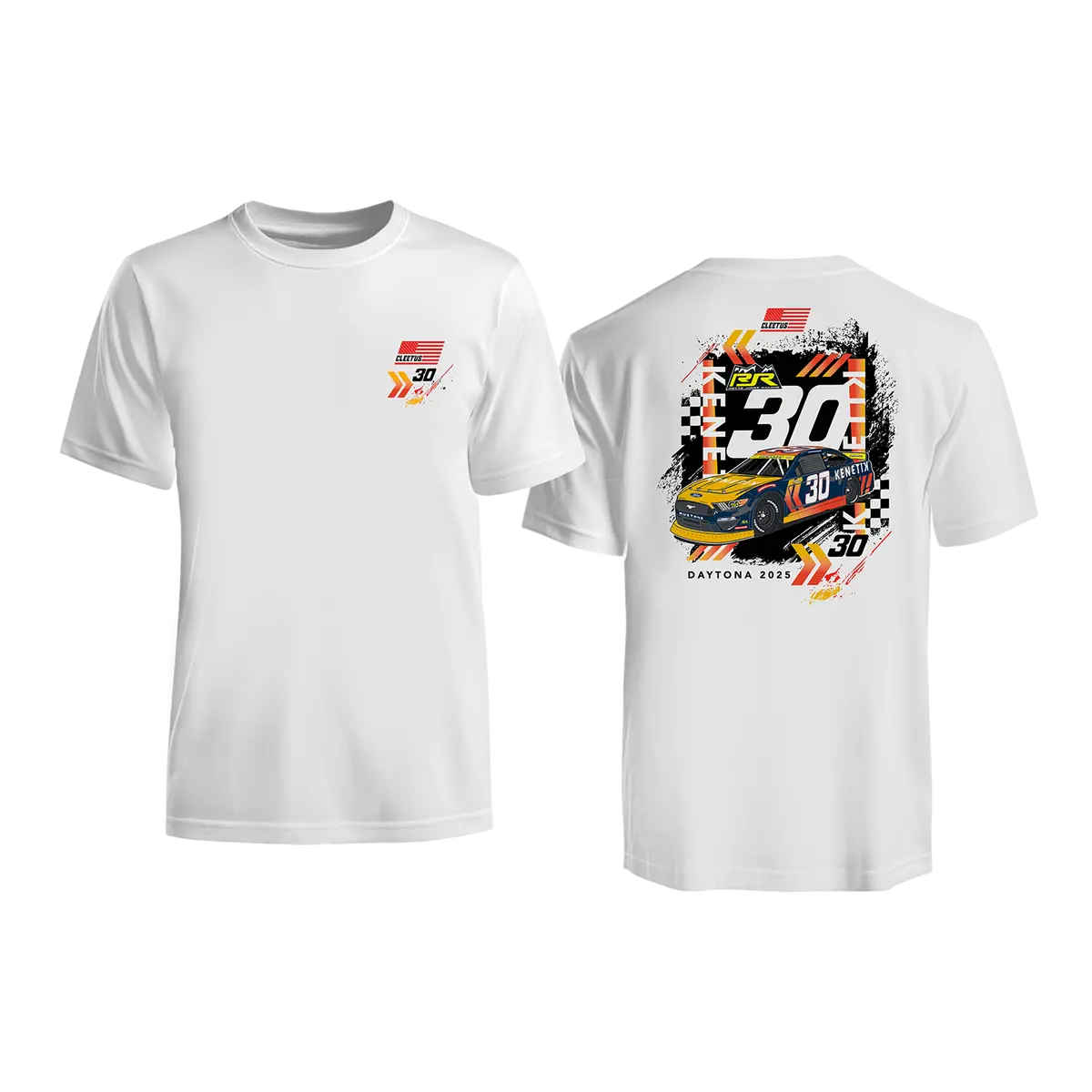 Cleetus Kenetik Nascar Shirt (Black Or White) 1