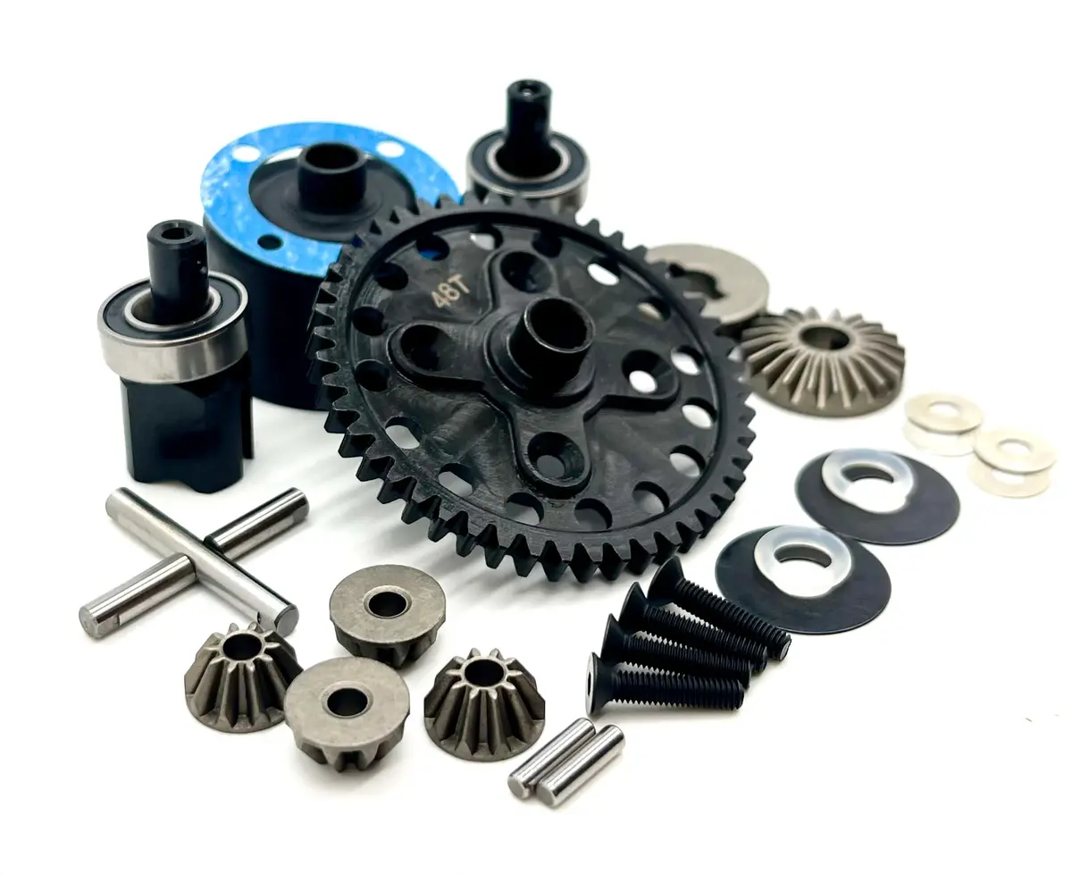 Tekno Nt48 2.2 Center Differential (Bag A) W/44T Steel Spur (Tkr9237) Tkr9401 1