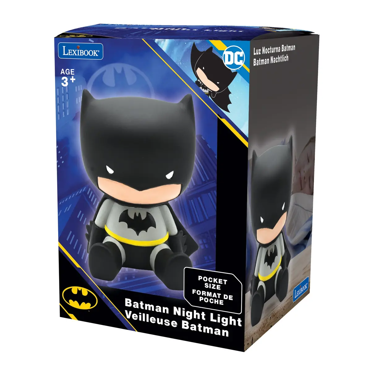 Batman 3D Color-Changing Led Pocket Nightlight - Multicolor 1