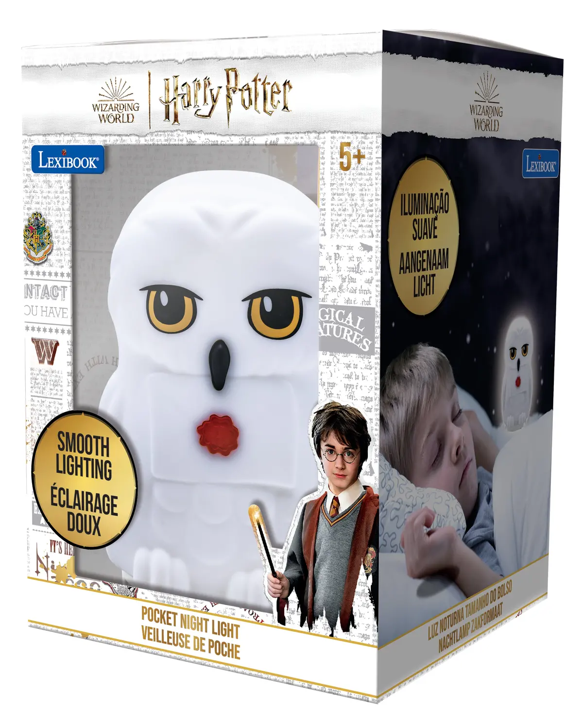 Hedwig 3D Nightlight With Soft White Light 1