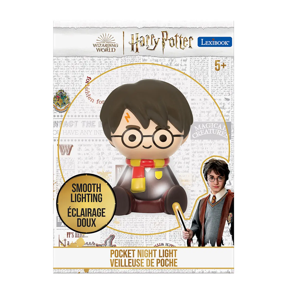 Harry Potter 3D Color Change Pocket Nightlight - Wizarding Wonder 1