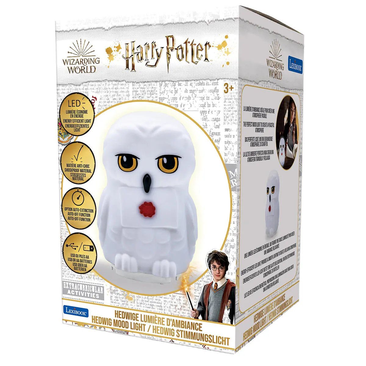 Magical 3D Color Change Nightlight - Harry Potter Theme - Multicolor 1