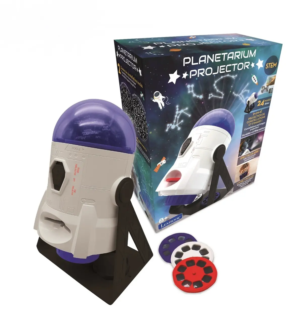 Lexibook 360 Planetarium Projector - Dual Mode Space Explorer 1