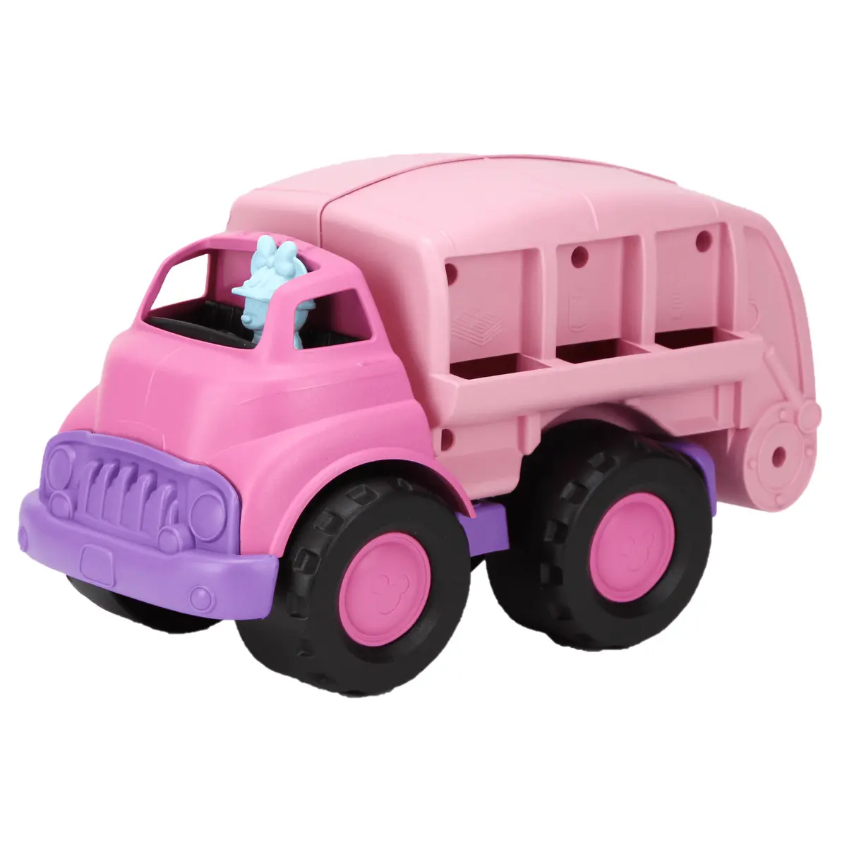 Green Toys Disney Minnie Mouse Pink Recycling Truck - Eco-Friendly Playset 1