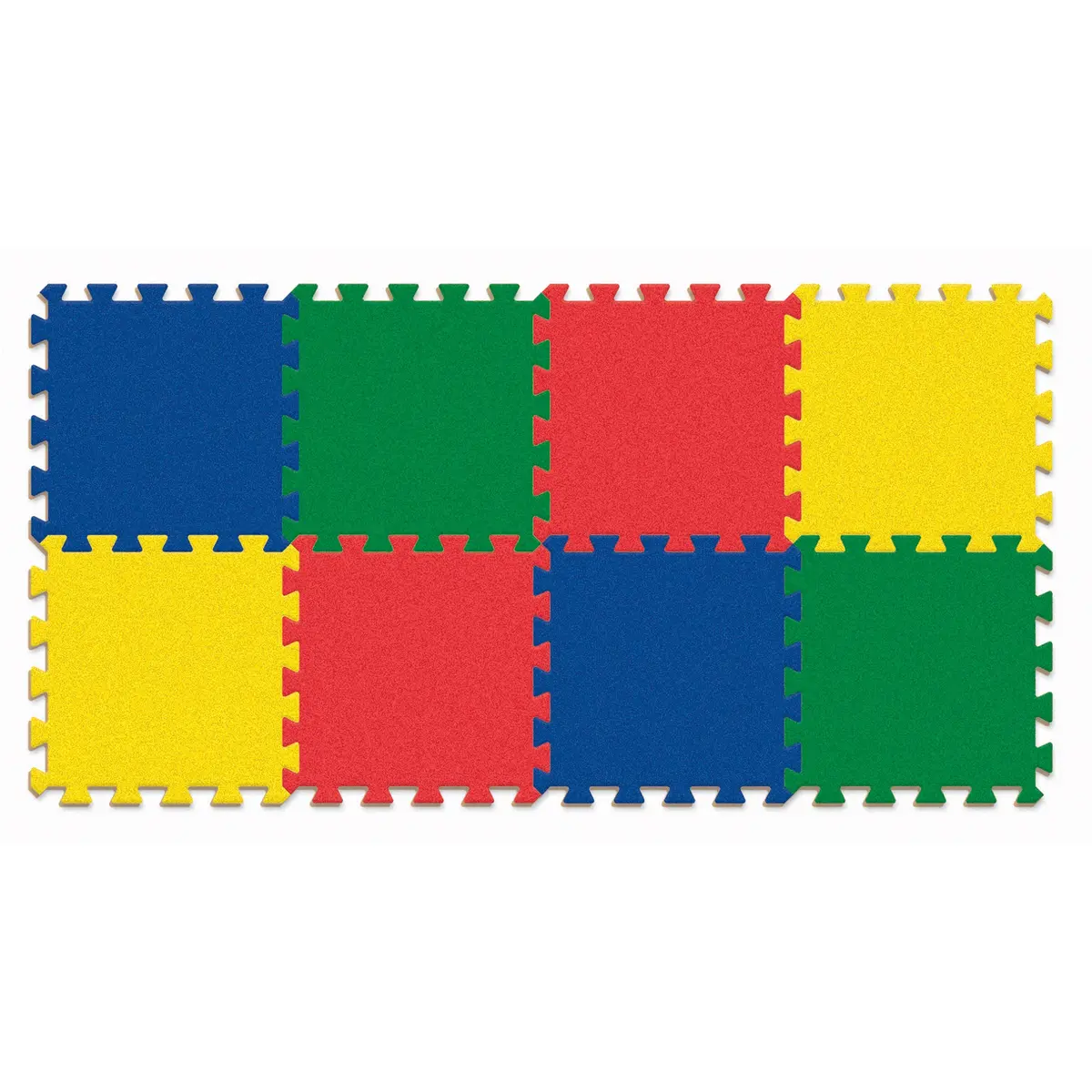 Wonderfoam Carpet Tiles Solid Color Expansion Pack, 12" X 12", 4Pc 1