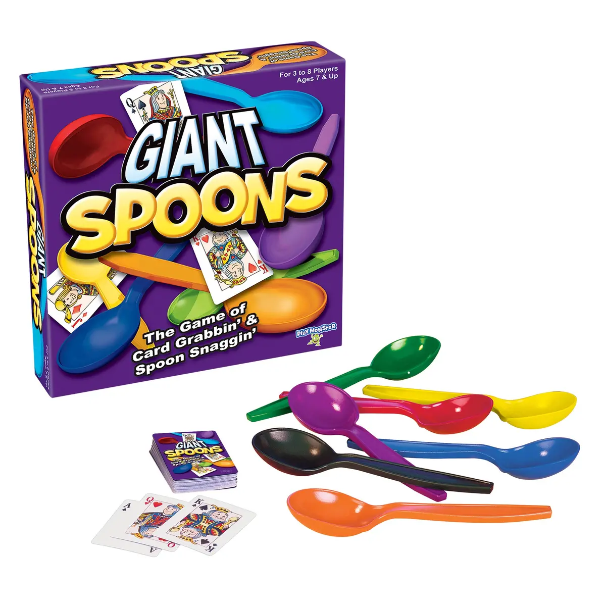 Playmonster Giant Spoons Card And Spoon Game 1