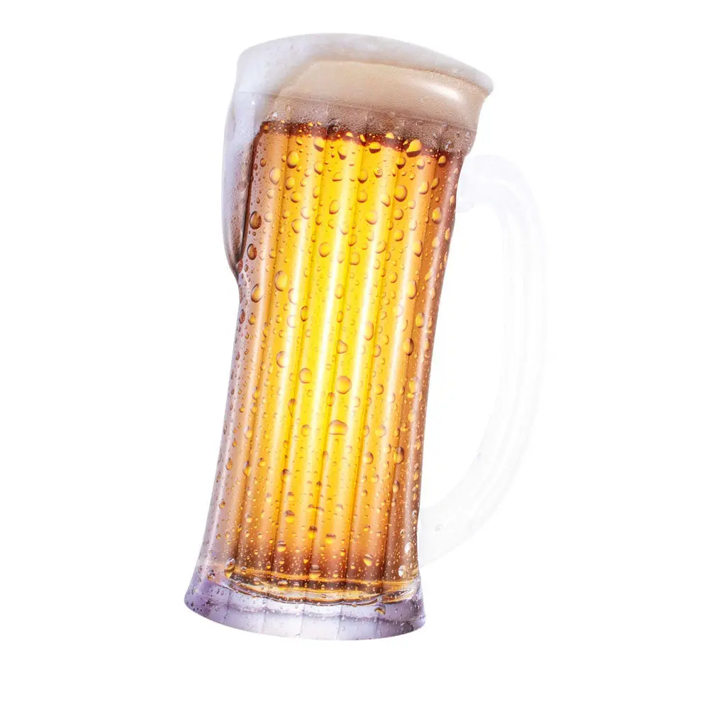 Poolcandy Oversized Beer Mug Inflatable Pool Float - 72.5 Inch 1