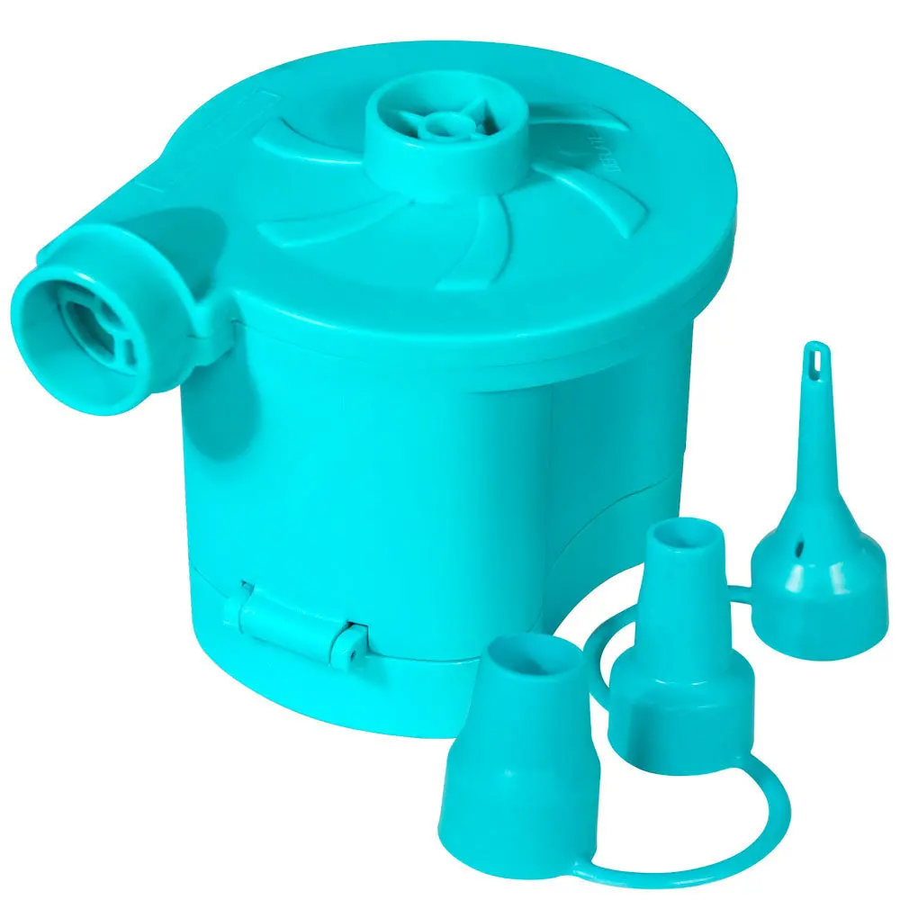 Inflate-Mate Portable Battery Air Pump - Vibrant Blue 1