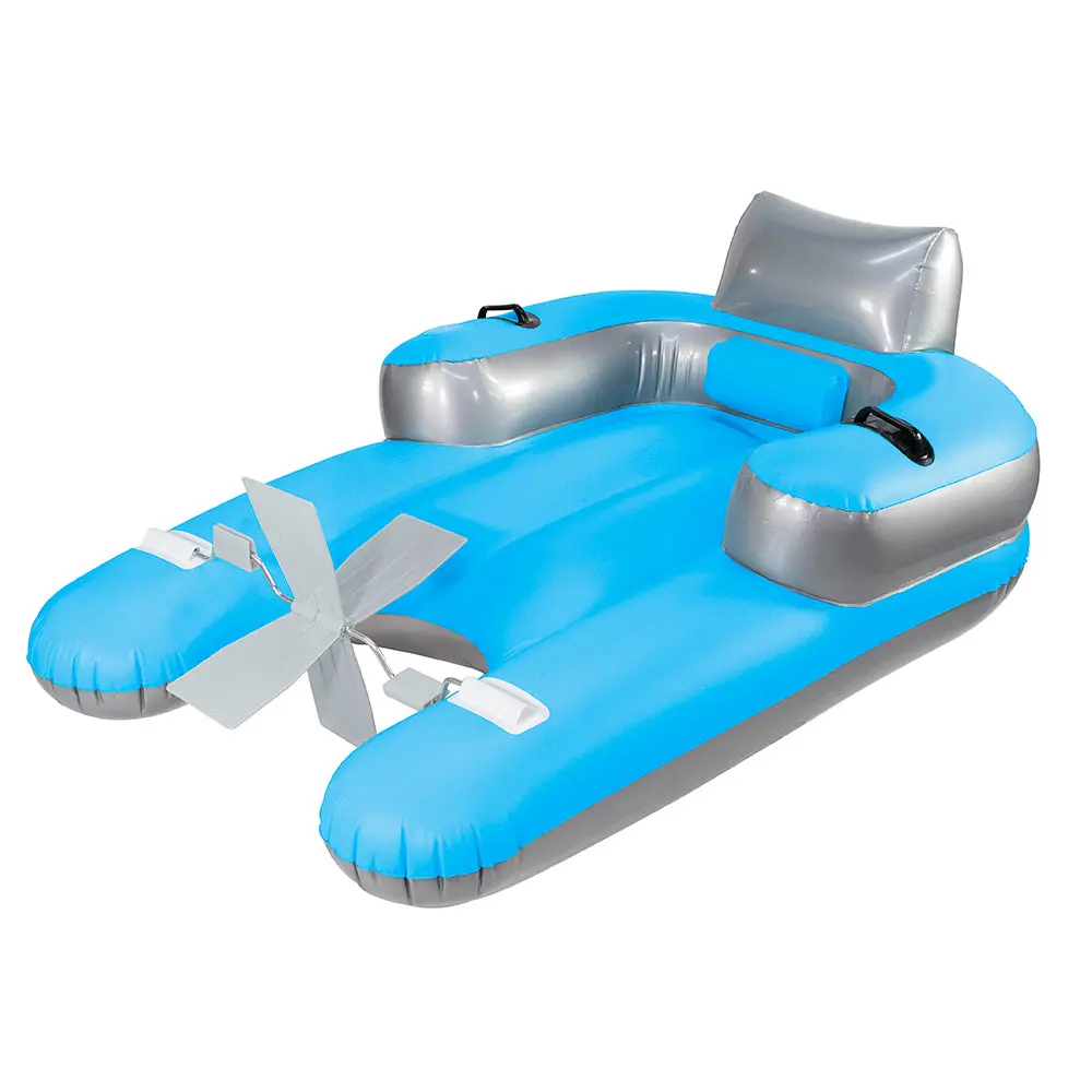 Poolcandy Pedal Runner Deluxe - Foot-Powered Pool Lounger 1