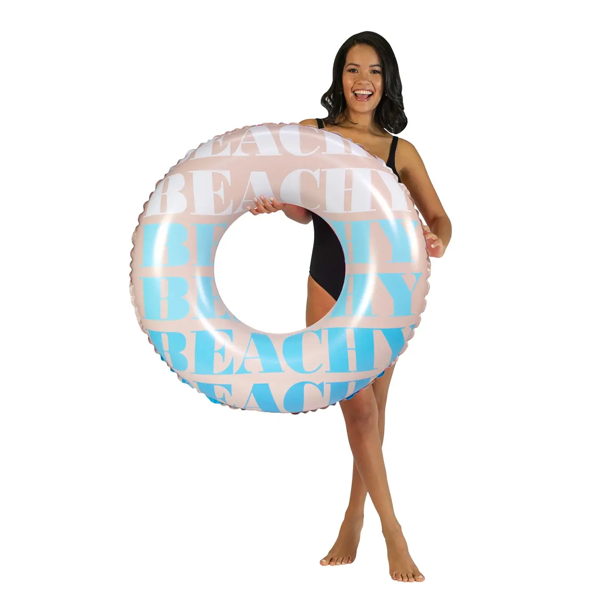 Good Vibes 36" Beach & Pool Tube - Beachy 1