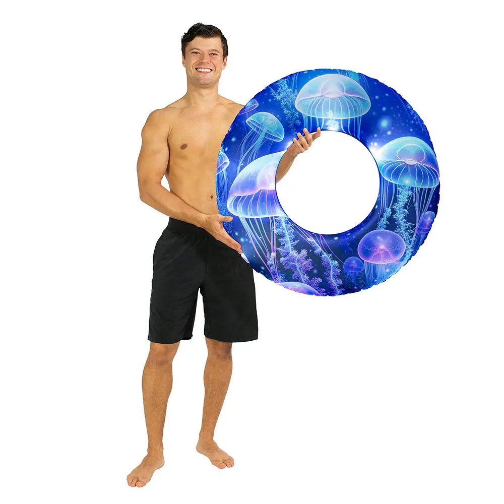 Glowing Led Jellyfish 36-Inch Beach & Pool Tube 1