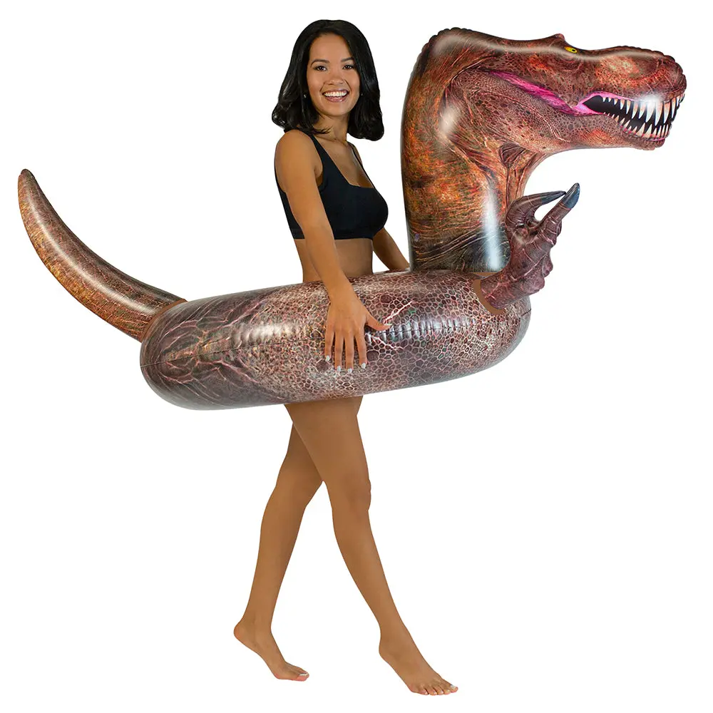 Poolcandy Jumbo T-Rex Dinosaur 42-Inch Pool Tube 1