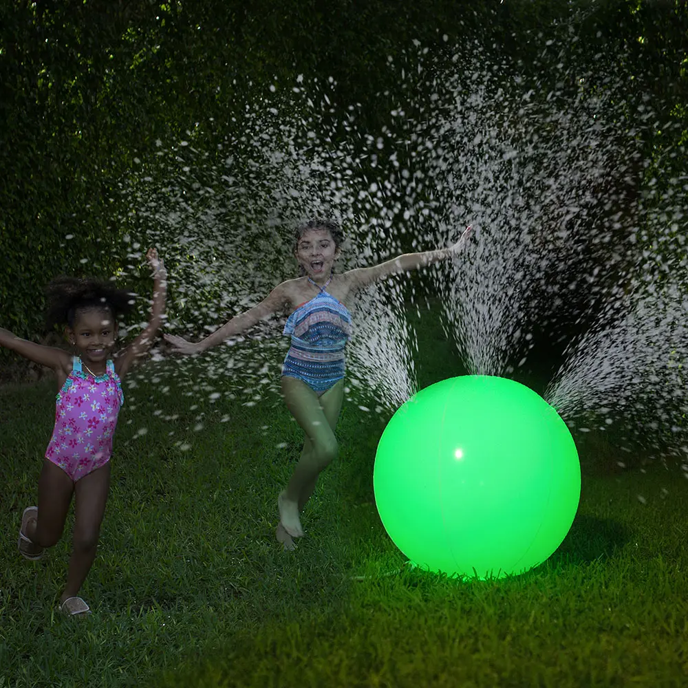 Poolcandy Illuminated Led Sprinkler Ball - Multicolor Light Show 1