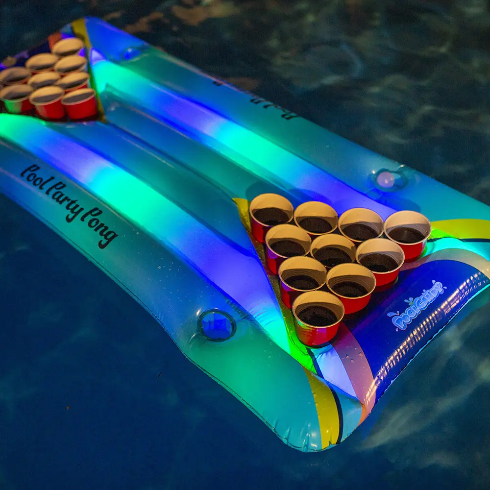 Illuminated Led Pool Party Pong Showdown 1