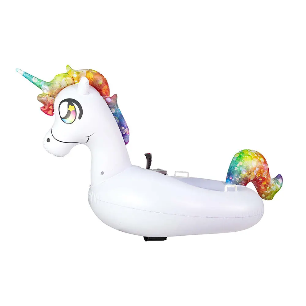 Poolcandy Motorized Unicorn Pool Float Tube With Propeller 1