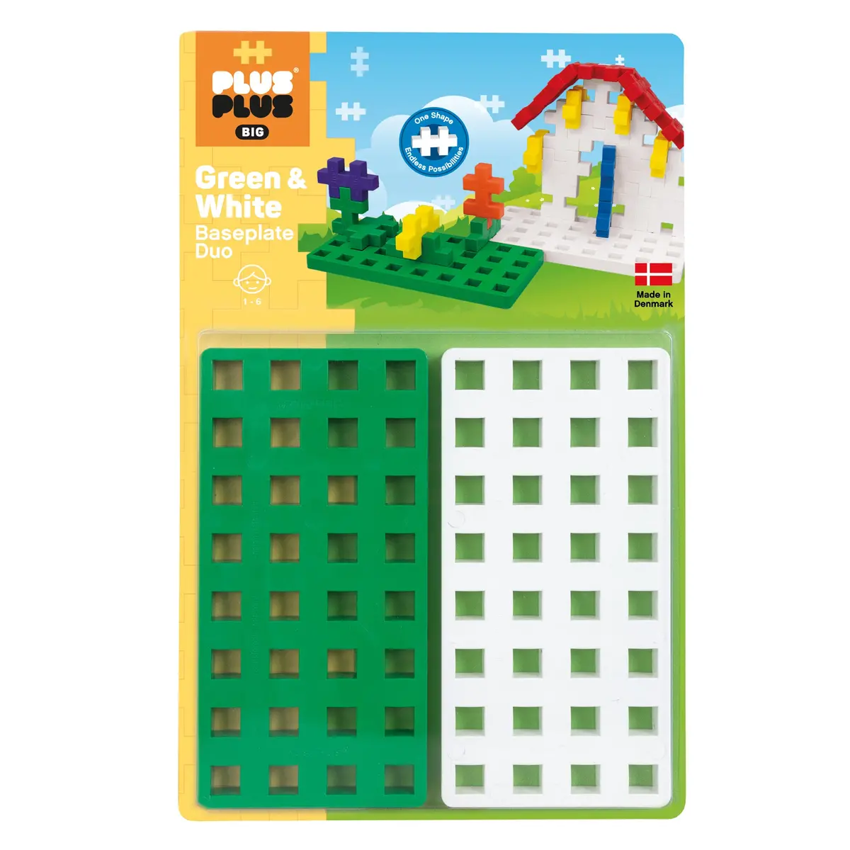 Plus-Plus Big Baseplate Duo, Creative Building Set - 2-Pack 1