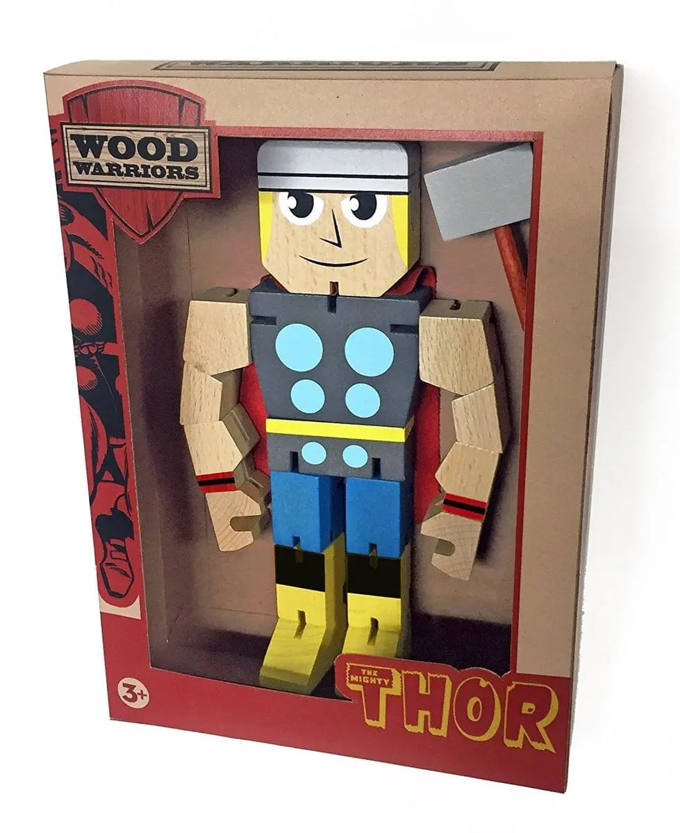 Marvel Ppw Thor Wood Warriors 8-Inch Action Figure 1