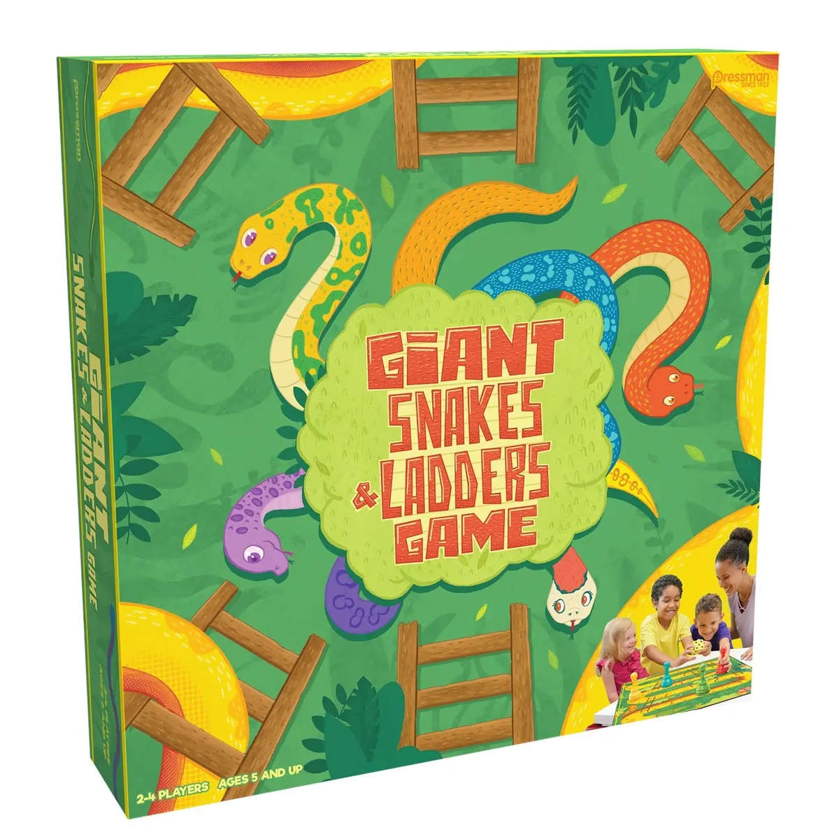 Pressman Giant Snakes & Ladders Board Game 1