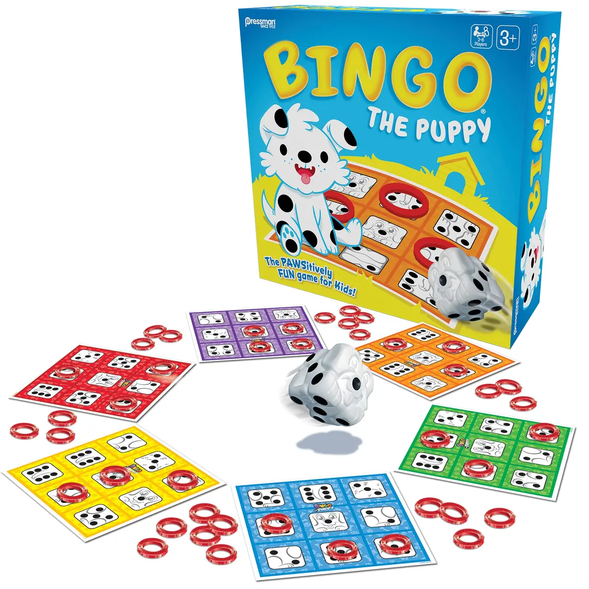 Pressman Bingo The Puppy - Interactive Board Game 1