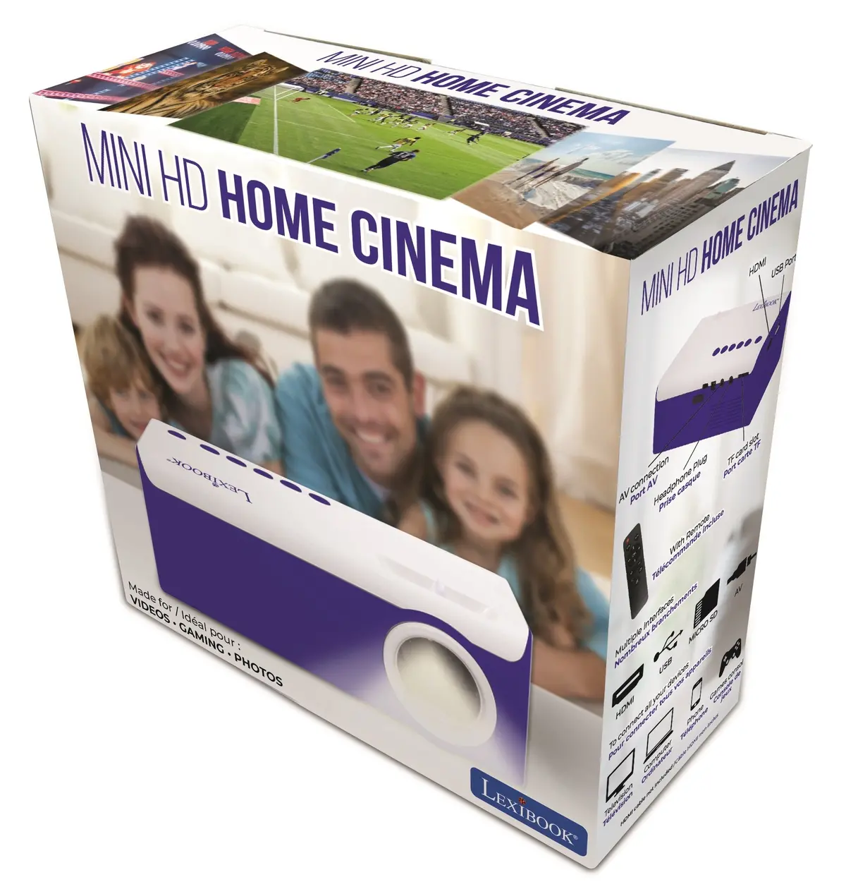 Mini Home Cinema Projector: Portable Movie Magic 1