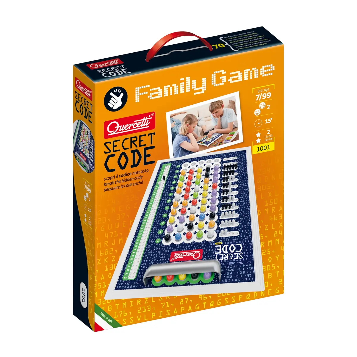 Quercetti Secret Code - Mastermind Color Decoding Strategy Game 1