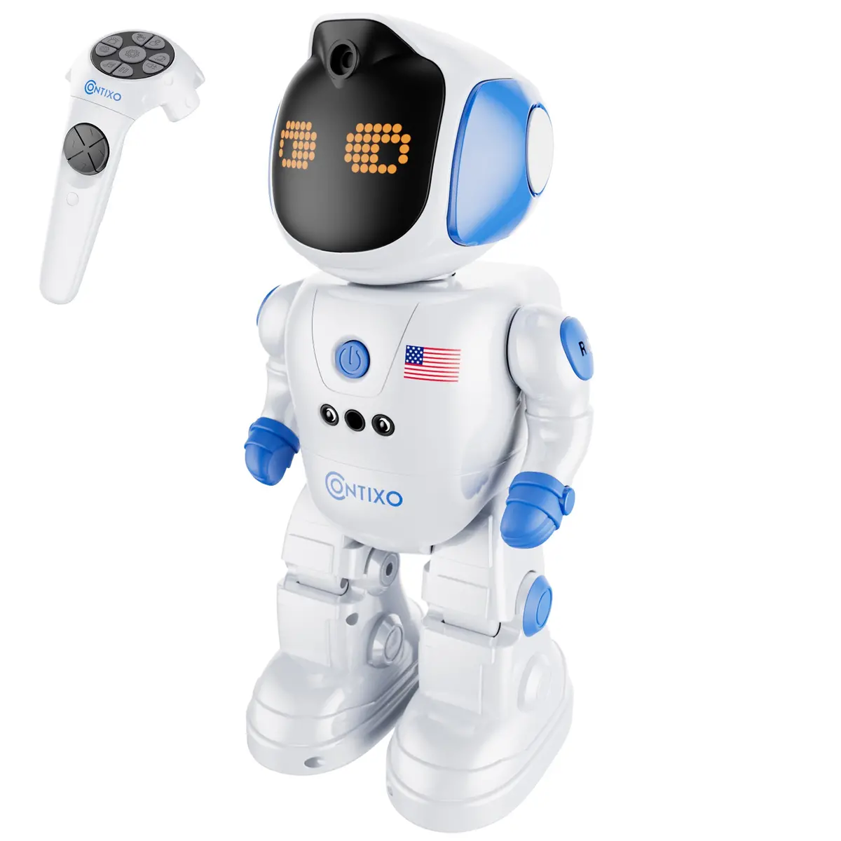 Contixo Interactive Rc Robot - Programmable, Gesture-Controlled Dance Moves & Songs - Learning Toy For Ages 6-12 1