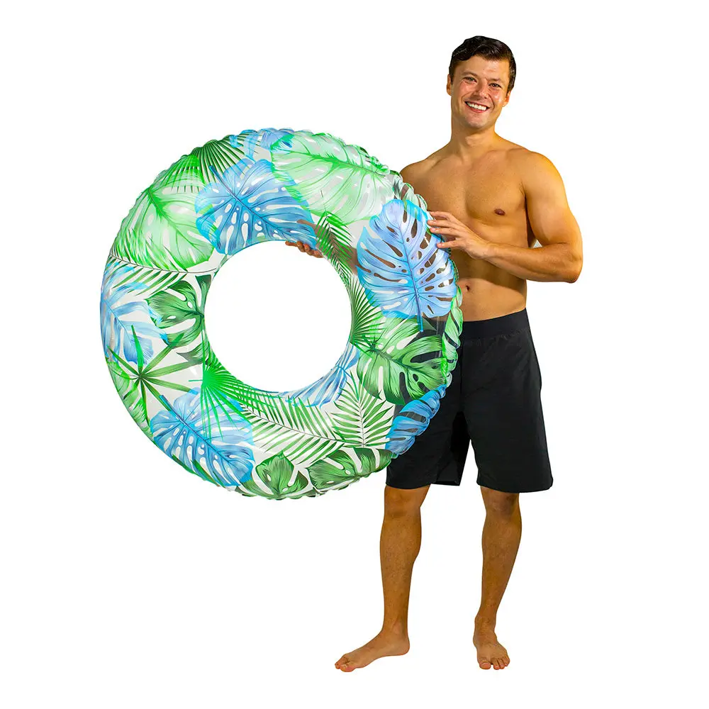 Resort Collection Tropical Palm 42" Inflatable Pool Tube 1
