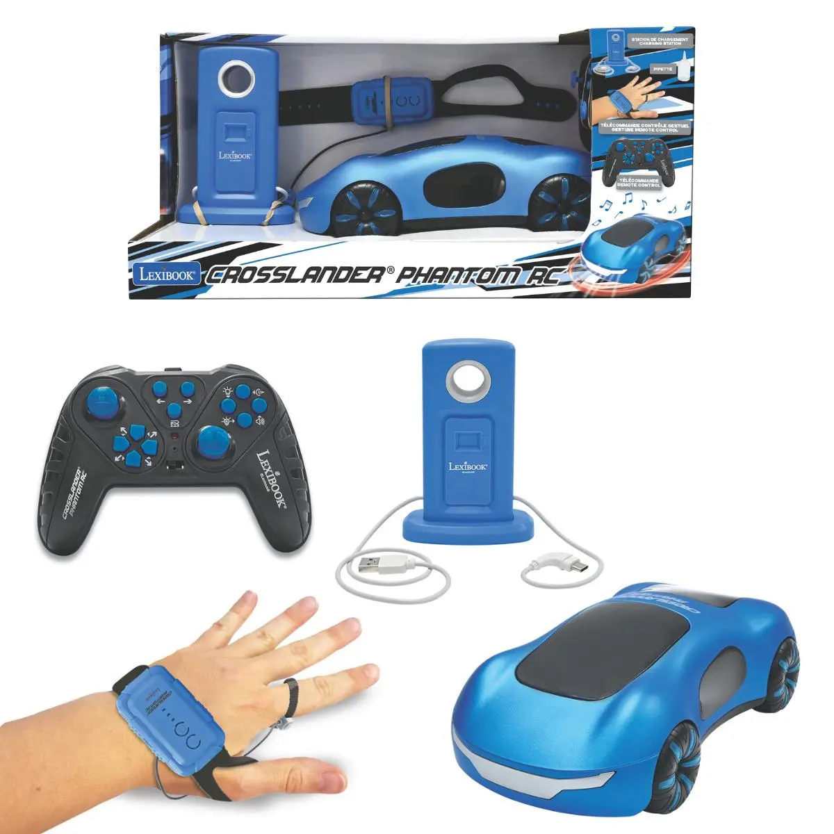 Crosslander Phantom - Rechargeable Programmable Radio-Controlled Racer 1