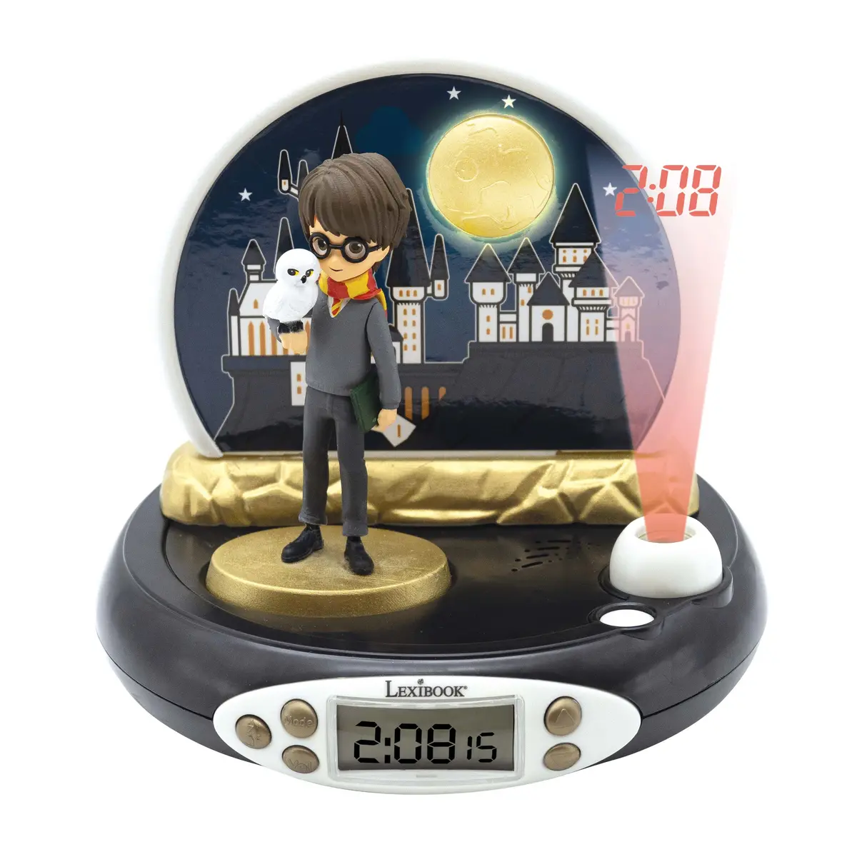 Harry Potter Themed 3D Projector Alarm Clock With Magical Sounds 1