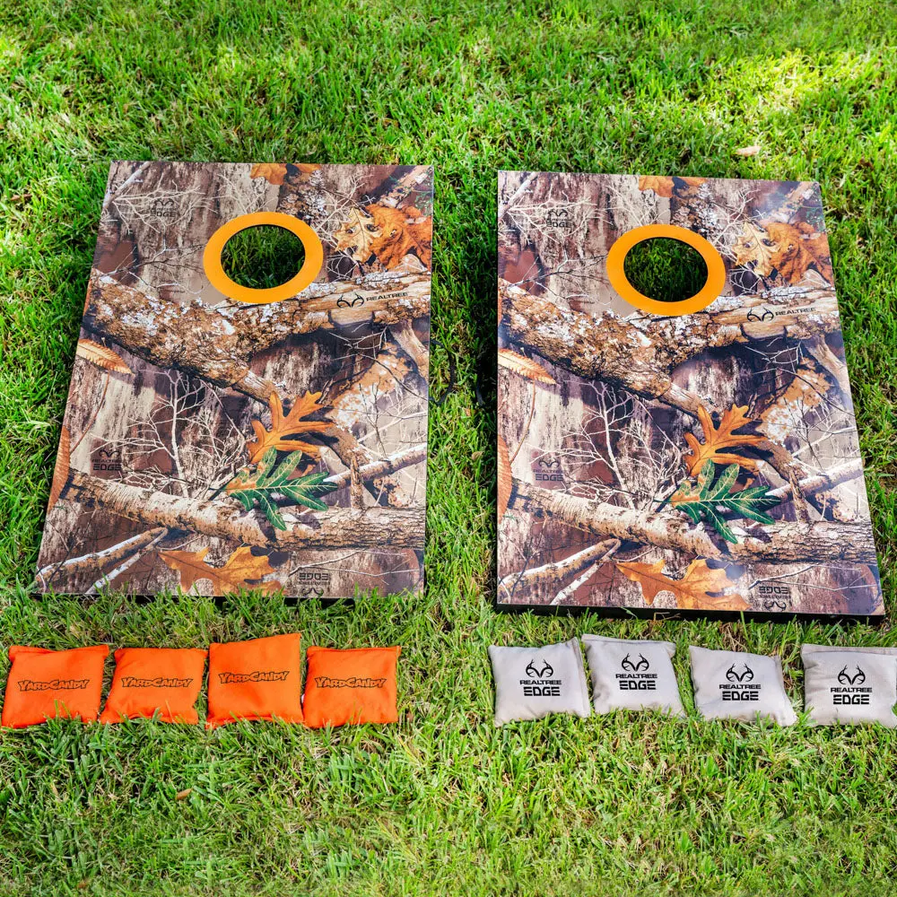 Realtree Edge Wooden Cornhole Set By Yardcandy 1