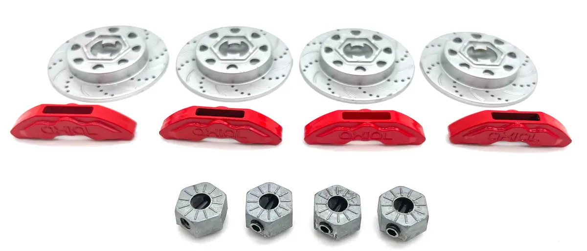 Axial Ryft Hex Hubs Aluminum 12Mm, Rotor And Caliper (Axi232045) Axi03005 1