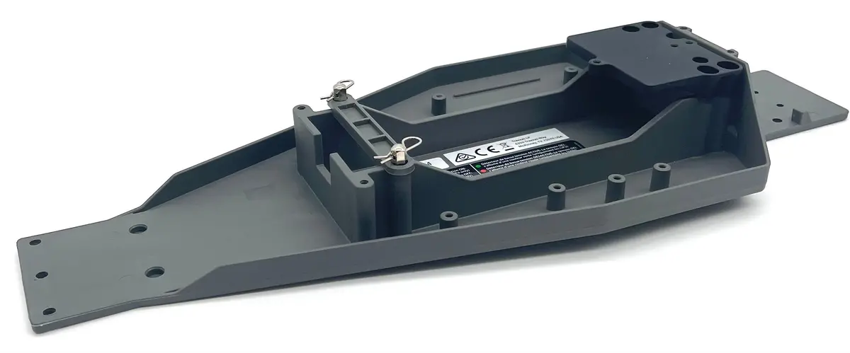 Rustler 2Wd Bl-2S Chassis (Lower, Esc Mount) 3728A 37354-4 1