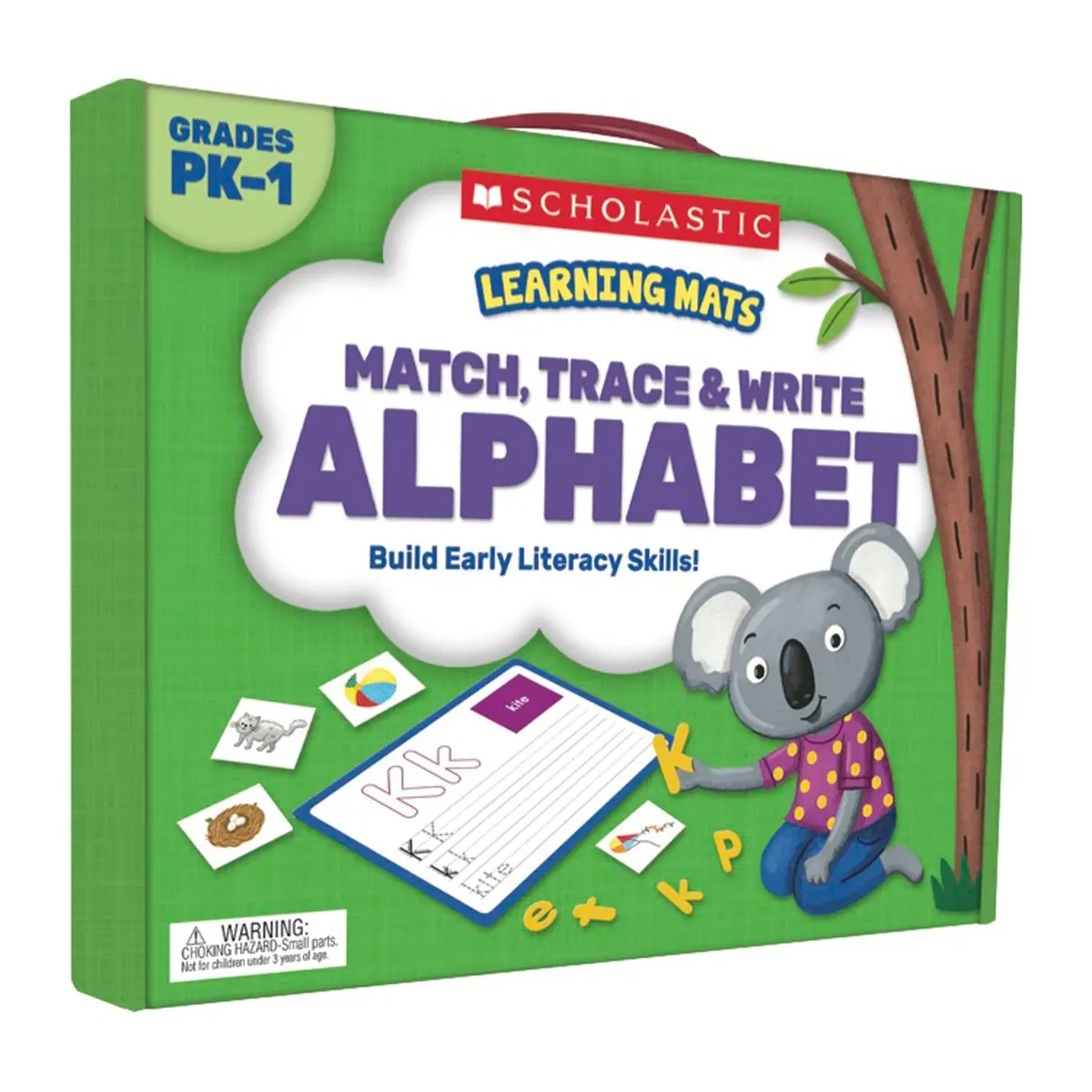 Scholastic Learning Mats: Alphabet Adventures - Prek-1 Educational Toy 1
